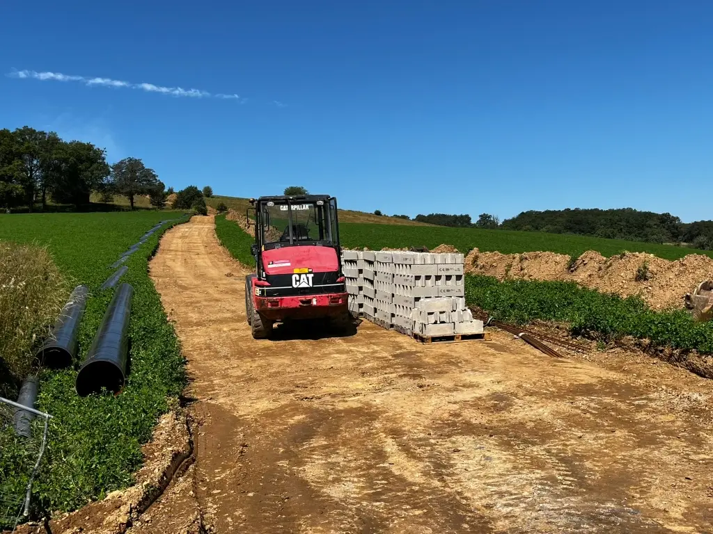 You are currently viewing Travaux de restructuration du réseau du syndicat Ø500 acier – Liaison La Bancalié – Teillet (81)