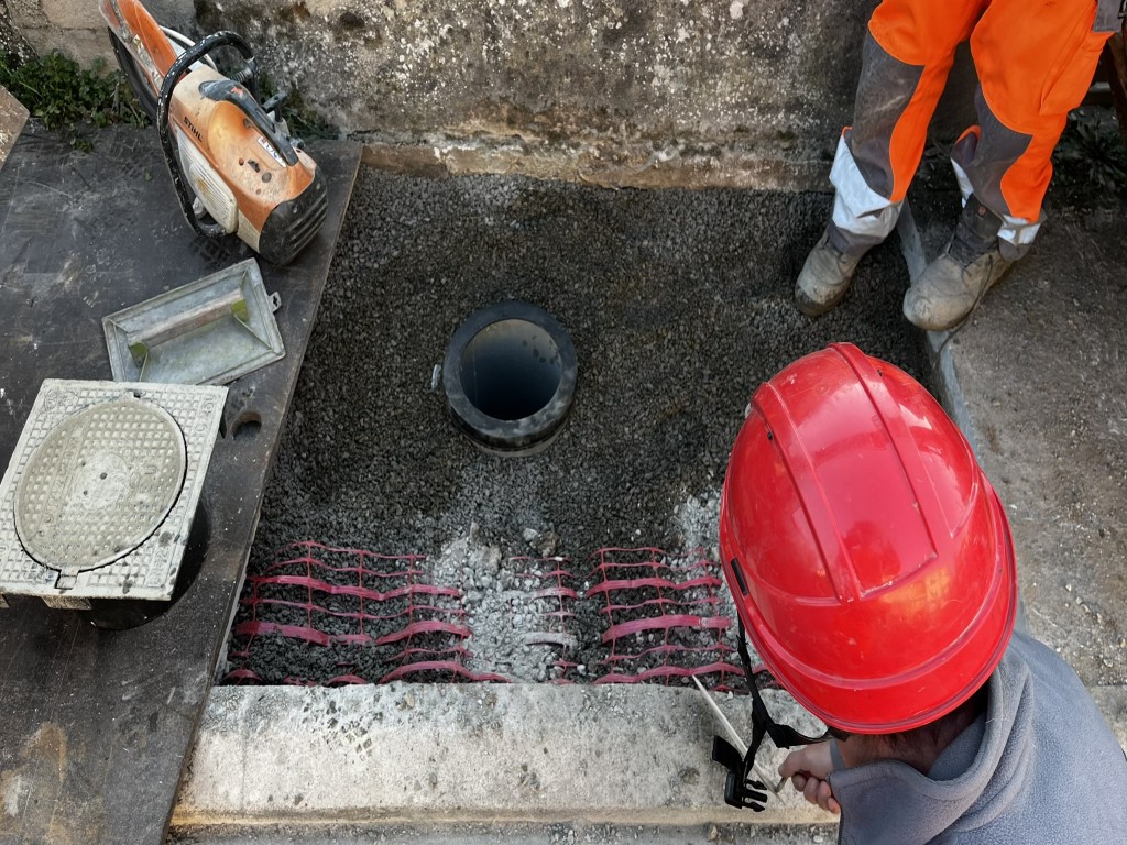 Mise en place du joint BCH